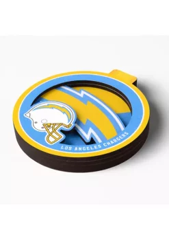 Coupon 🤩 NFL Los Angeles Chargers 3D Logo Series Ornaments by You The Fan 🧨 -You The Fan Sales Belk 967