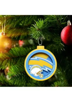 Coupon 🤩 NFL Los Angeles Chargers 3D Logo Series Ornaments by You The Fan 🧨 -You The Fan Sales Belk 968