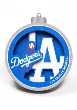 Top 10 😉 MLB Los Angeles Dodgers 3D Logo Series Ornaments by You The Fan 🎁