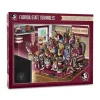 Discount 😍 NCAA Florida State Seminoles Purebred Fans 500pc Puzzle-"A Real Nailbiter" by You The Fan 👏 -You The Fan Sales Belk 993